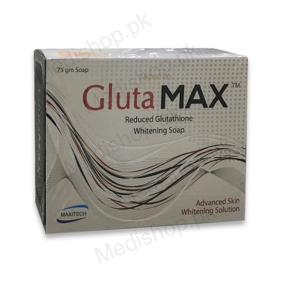 Buy Online GlutaMax Soap 75gm for skin whitening Discount Price