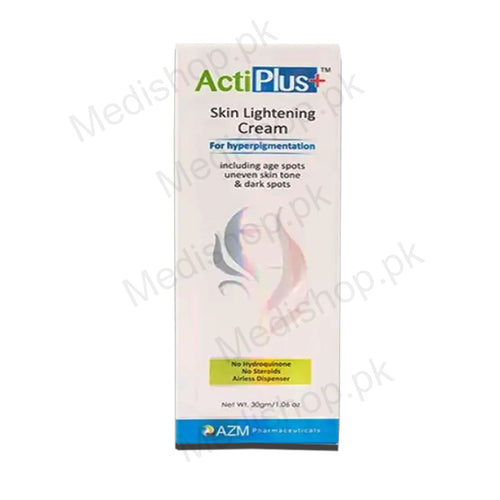 Acti Plus Skin Lightening Cream AZM Pharmaceuticals