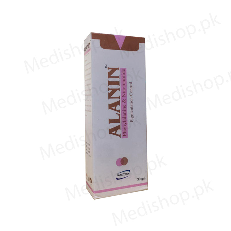 Alanin phenylalanine niacinamide pigmentation control skincare maxitech 30gm