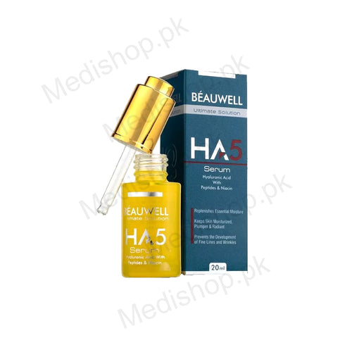 BEAUWELL HA5 SERUM skincare wrinkles whiz laboratories