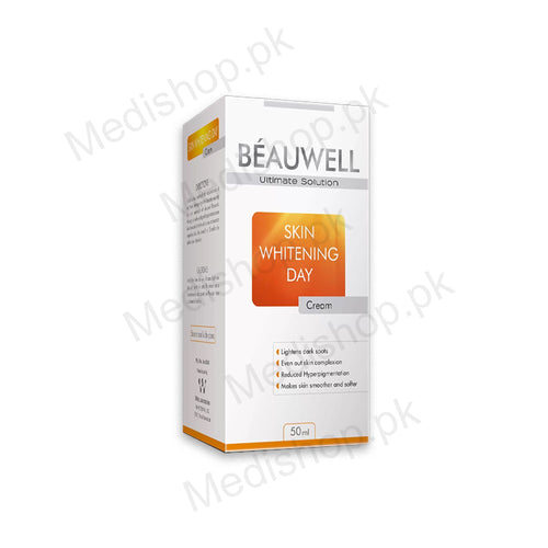 BEAUWELL whitening day cream 50ml skincare whiz laboratories