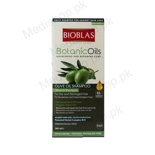 BIOBLAS OLIVE OIL SHAMPOO Asra Derm