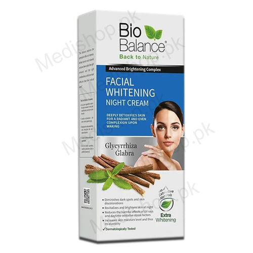 Bio Balance Facial Whitening Night Cream