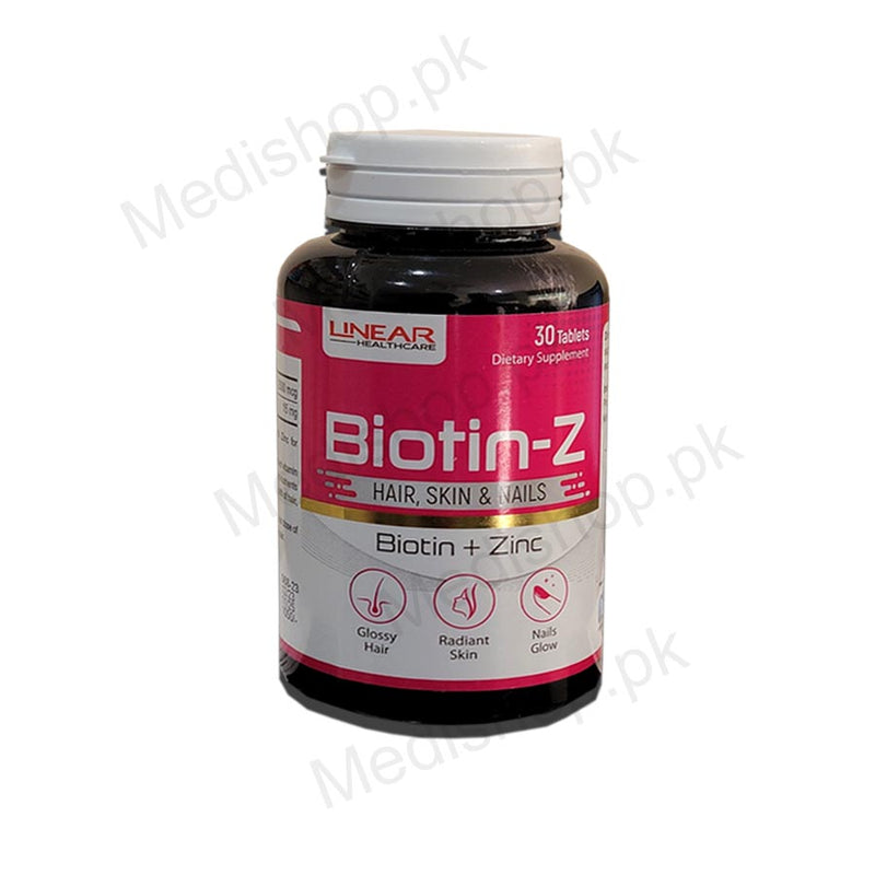 Biotin Z Tablets Meduell Pharmaceuticals Pharma