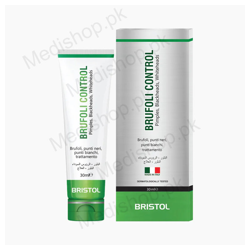 Brufoli control cream pimples blackheads whiteheads skincare bristol 30ml