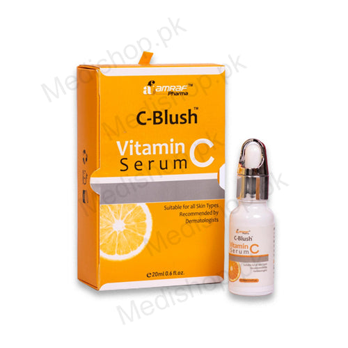 C-Blush vitamin c serum skincare brightening whitening amraf pharma