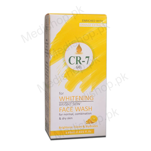 CR 7 Whitening Face wash Gel