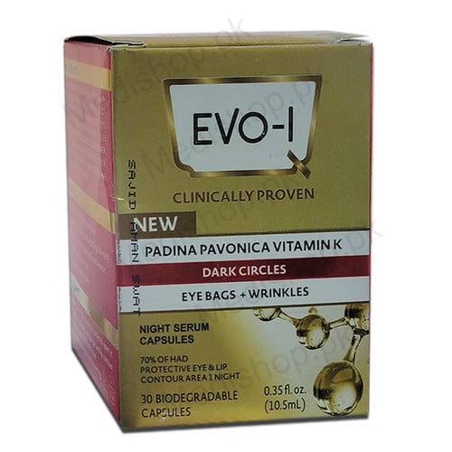 EVO-I Eyes Begs + Wrinkles Night Serum Capsules