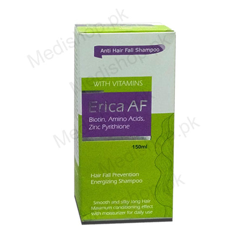 Erica AF Anti Hair Fall Shampoo 150ml Glorious Laboratories Pharma