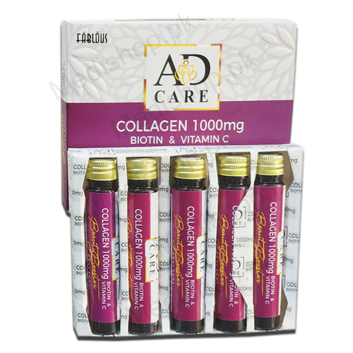 Fablous AD Care Collagen 1000mg Biotin & Vitamin C Oral Shots