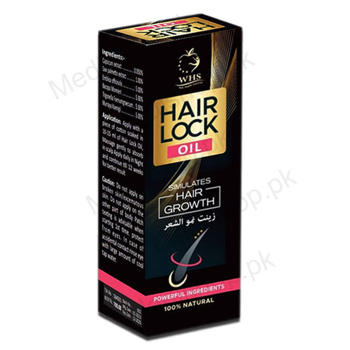 Hair lock oil