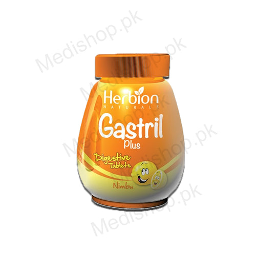 Herbion Gastril Plus Lemon Tablets Herbion Pharma