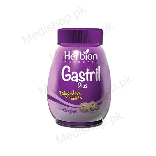 Herbion Gastril Plus Plain Tablets Herbion Pharma