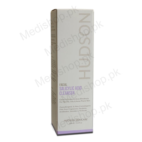 Hudson Facial Salicylic Acid Cleanser hudson pharma