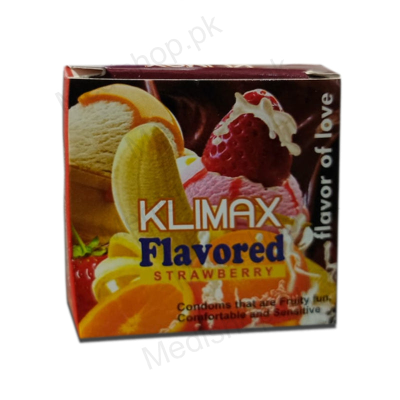 Klimax Flavored Strawberry Condom