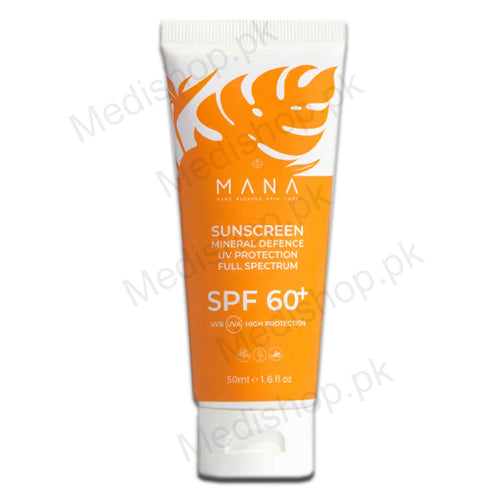 MANA SUN SCREEN SPF 60 +