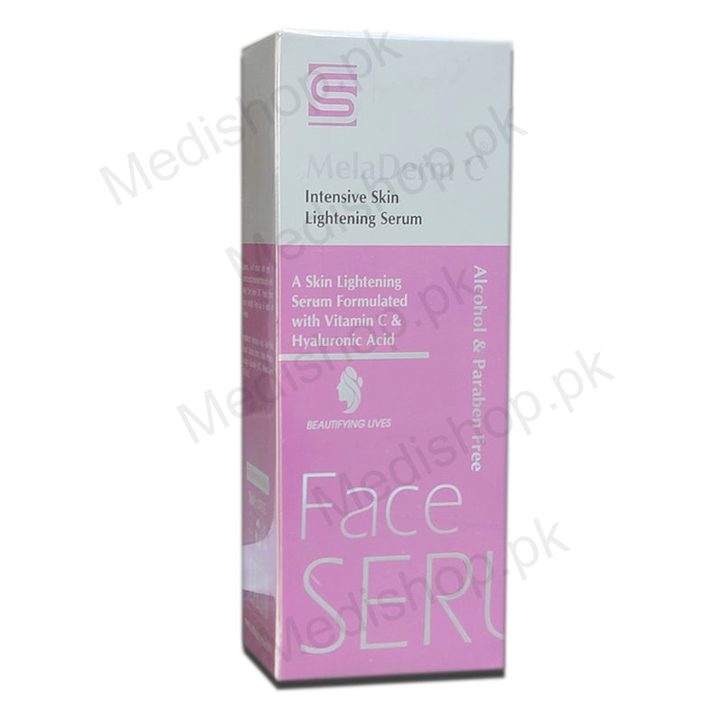 Meladerm C face serum derma pride