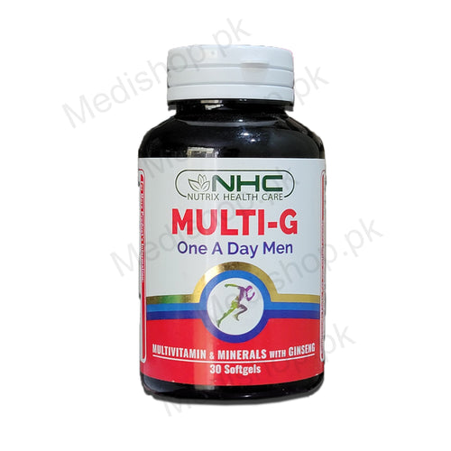 NHC Multi G Softgels Nutrix Health care