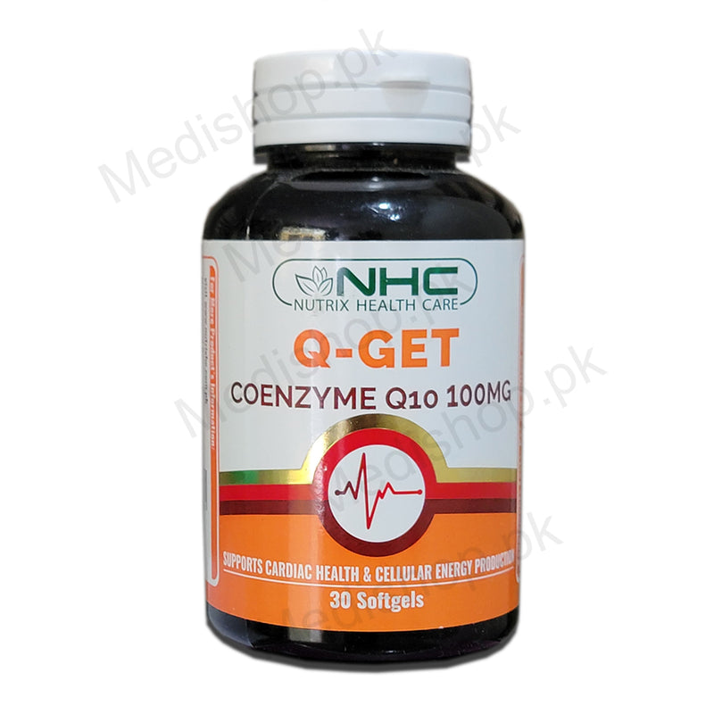 NHC Q Get Softgels nutrix health care