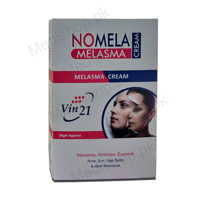 Nomela melasma cream 30gm tulip healthcare