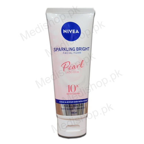  Nivea Sparkling Bright Facial Foam 