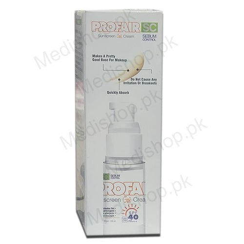 ProFair SC Sunscreen Gel Cream SPF40 PA+++