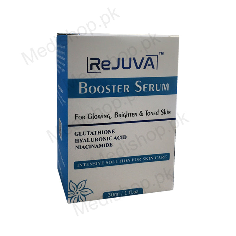 Rejuva booster serum brighteing lightening whitening skincare 30ml dermsol pharma