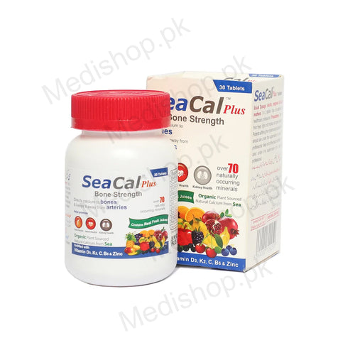 Seacal plus tablets bone strength care multivitamins Wilsons Pharmaceuticals