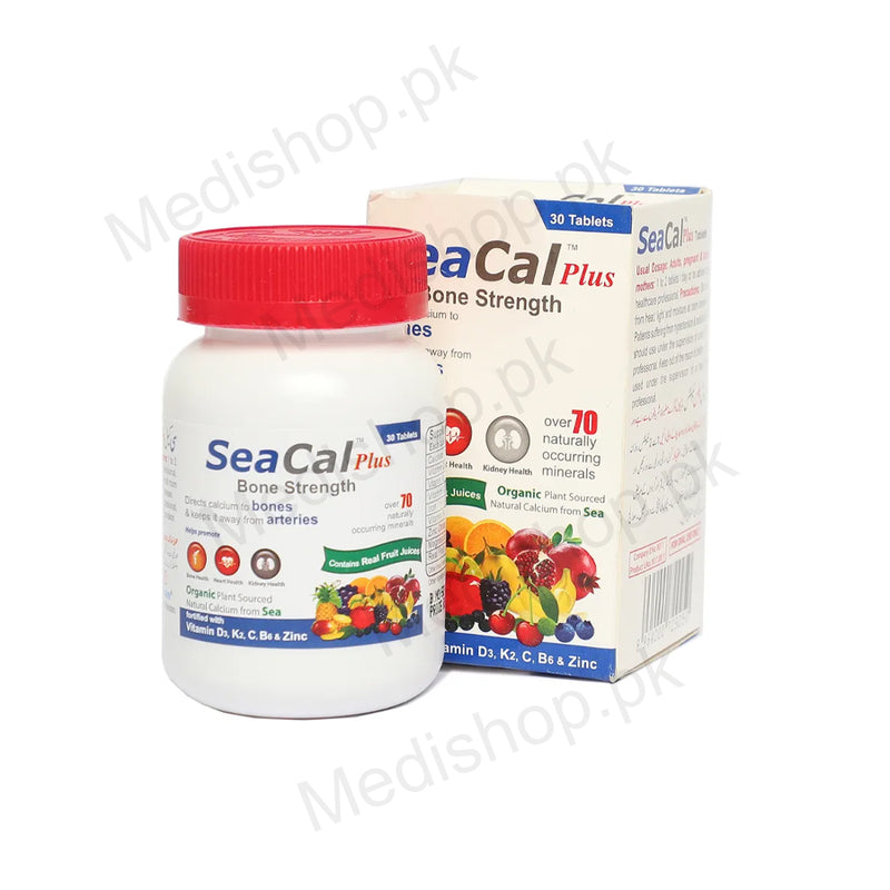 Seacal plus tablets bone strength care multivitamins Wilsons Pharmaceuticals