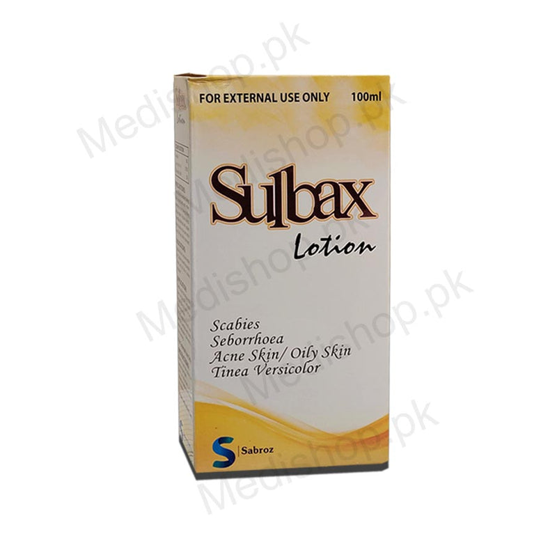 Sulbax Lotion Saia HealthCare Pharma