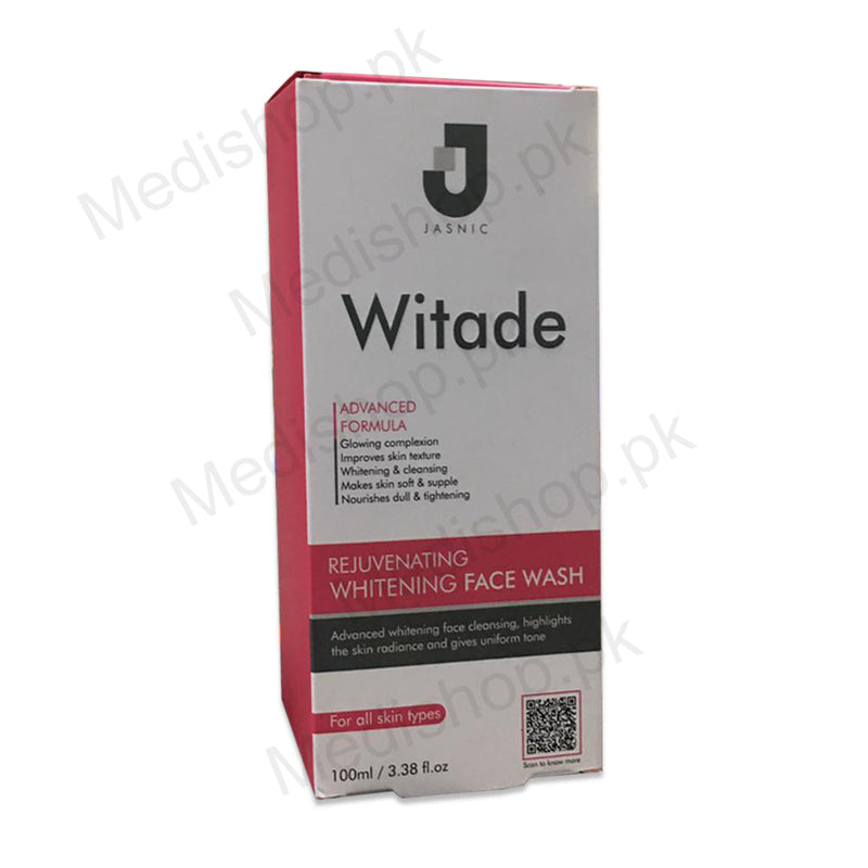    Witade rejuvenating whitening face wash skincare jasnic