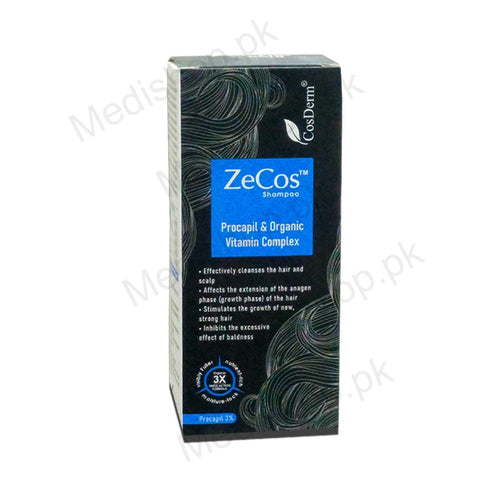 ZeCOS Shampoo 225ml Rayuon Skin pharma