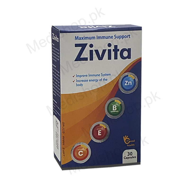 Zivita Capsules Crystolite Pharmaceuticals Pharma