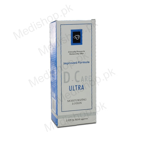  d care ultra moisturizing lotion 60ml tulip health care