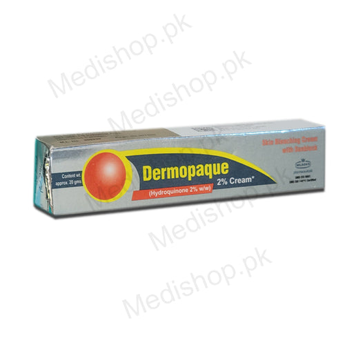 dermopaque cream Wilson's pharmaceuticals