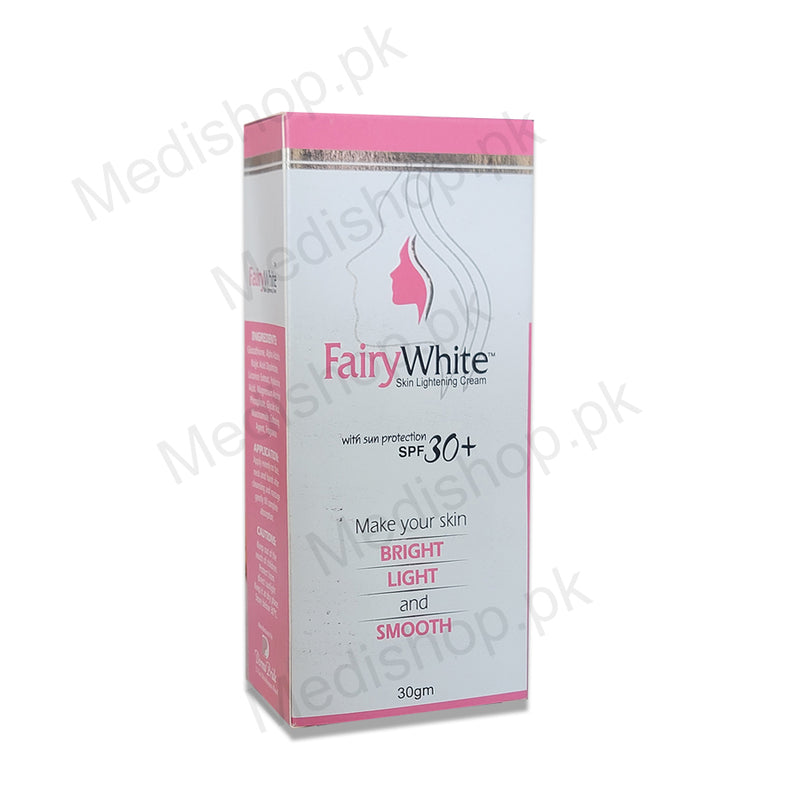 fairywhite skin lightening cream spf 30 30gm derma pride pharma