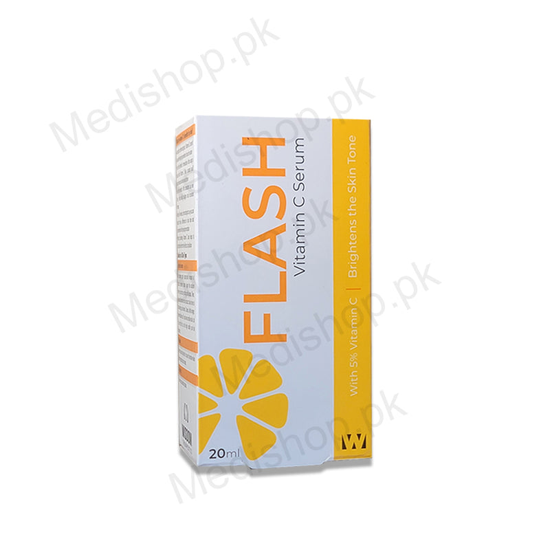 flash vitamin c serum wisdom pharma