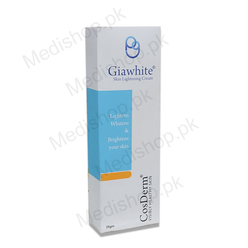 gia whit skin lightening cream lightens brightens skin cos derm pharma