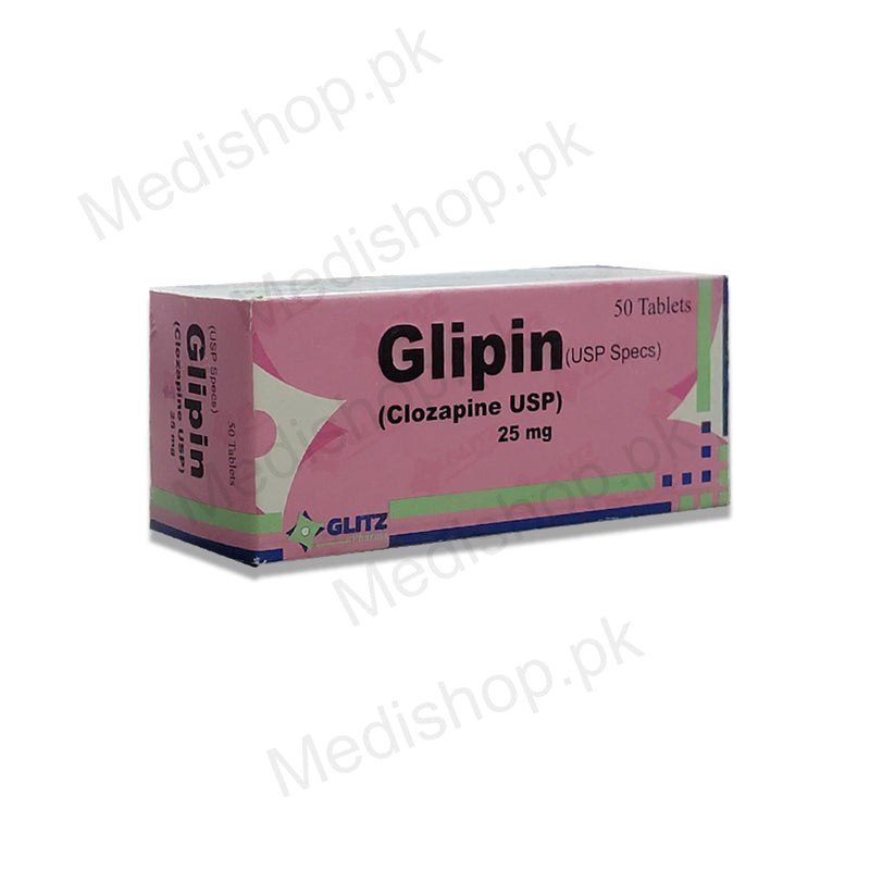 glipin 25mg tablet clozapine 25mg