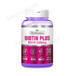 Herbiotics Biotin Plus 2500mcg Tablets