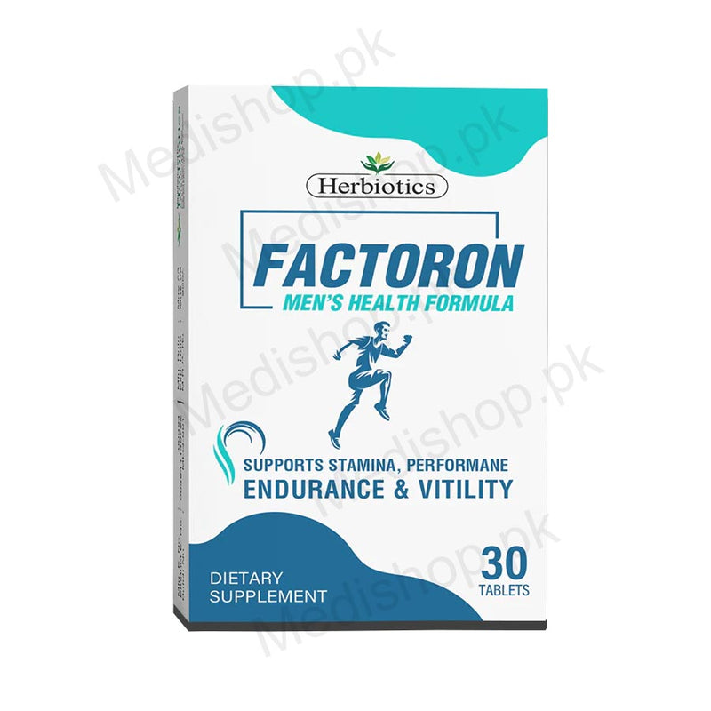 herbiotics factoron men's health dietary supplement