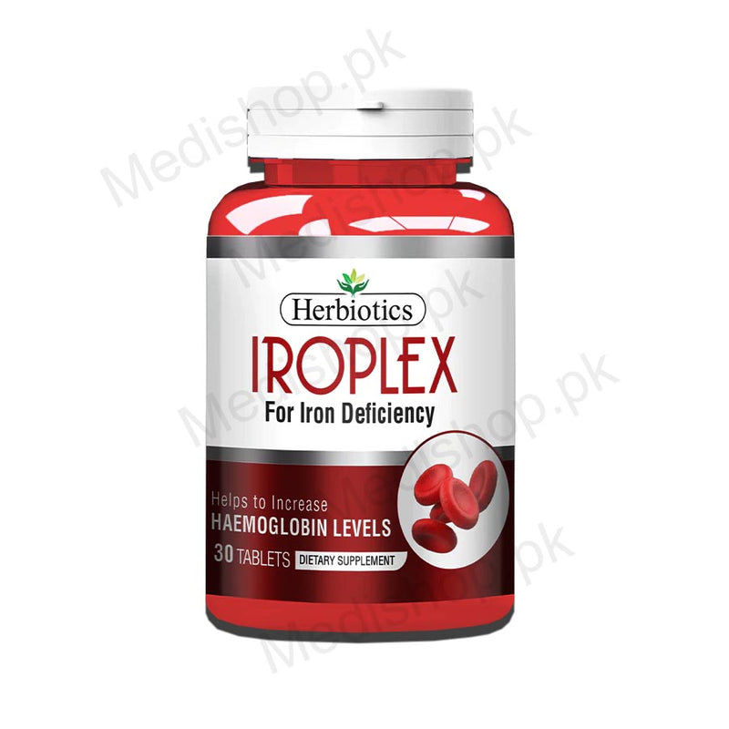 herbiotics iroplex iron deficiency dietary supplement