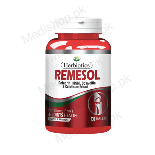 herbiotics remesol celadrin MSM boswellia colchiusm extract dietary supplement