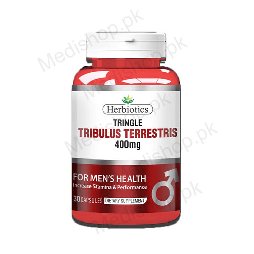 herbiotics tringle tribulus terrestris 400mg dietary supplement