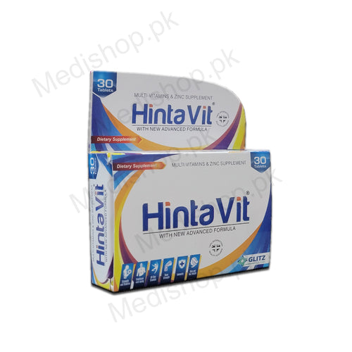 hintavit with new advanced formula 30tablets glitz life care