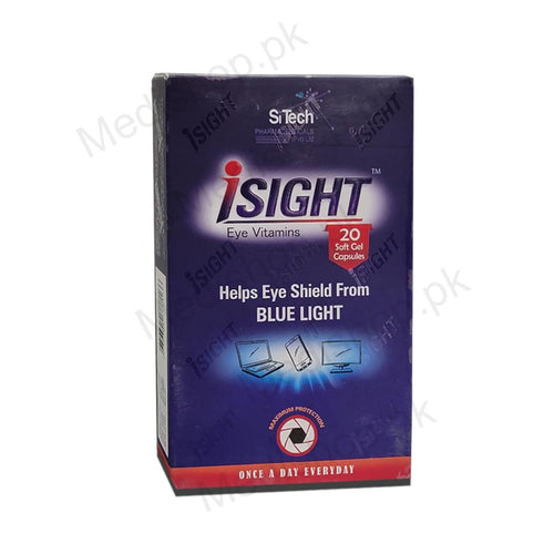 iSight Capsules 20 Softgel Sollievo Pharma