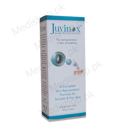  juvinox skin rejuvenation faormula for skin fairness 30gm stiflex pharma