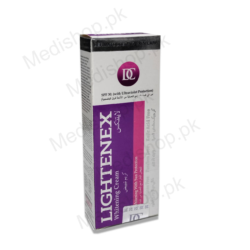     lightenex whitening cream derm care