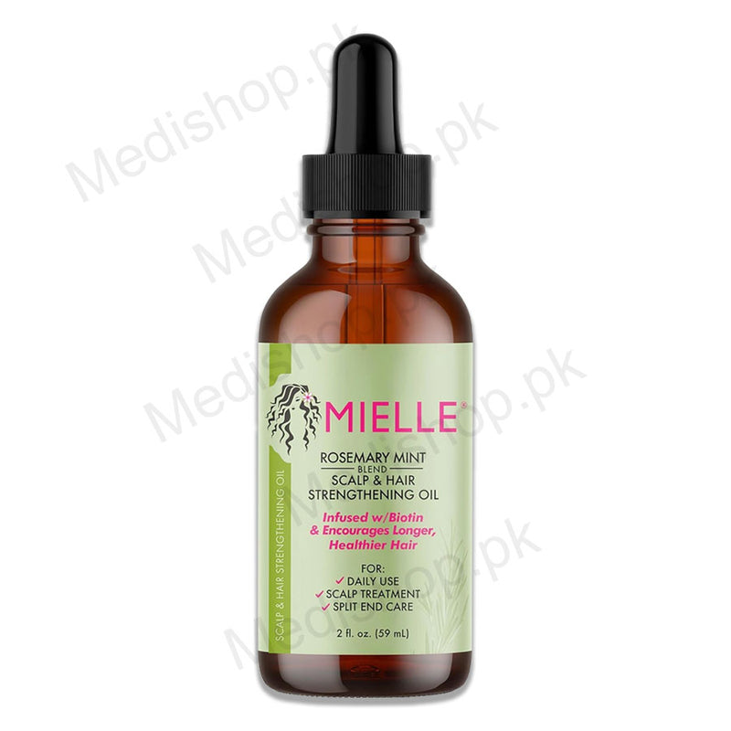 Mielle Rosemary Mint Scalp & Hair Strengthening Oil Serum