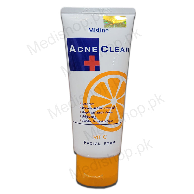 Mistine Acne Clear Vitamin C Facial Foam